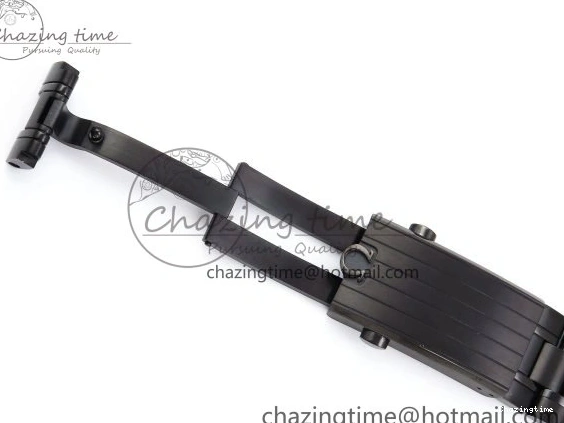 0422 Speedmaster Black Benom PVD Saturn RMF Best Edition on PVD Bracelet Lemania HW StreetReady 7726